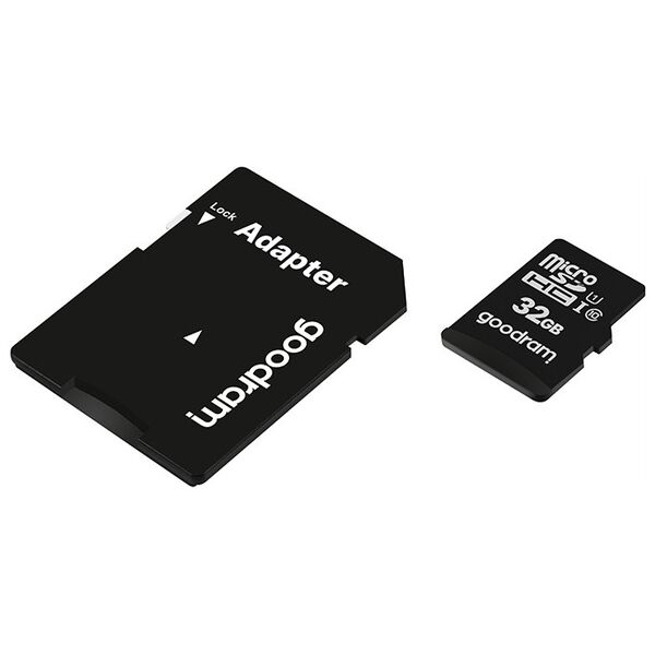 GoodRam memory card 32GB microSDHC cl. 10 UHS-I + adapter 5908267930144