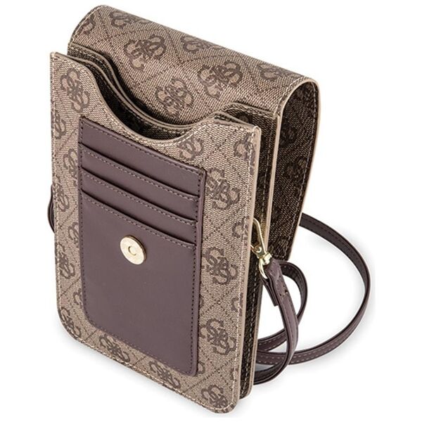 Guess Handbag GUWBSQGBE brown 4G 3700740448335