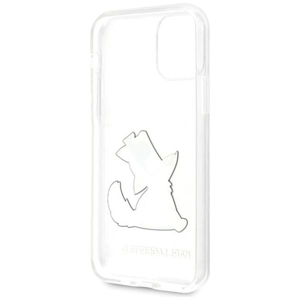 Karl Lagerfeld case for iPhone 11 KLHCN61CFNRC transparent hard case Choupette Fun 3700740466766