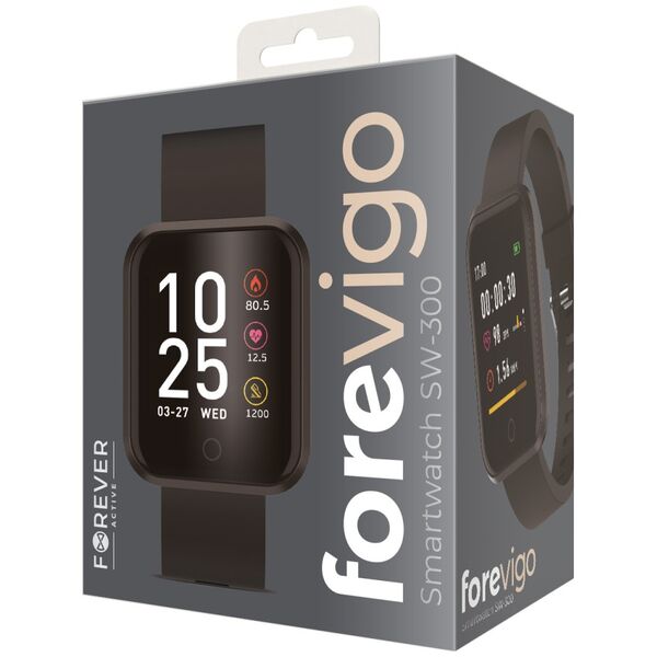 Forever smartwatch ForeVigo SW-300 black 5900495780478