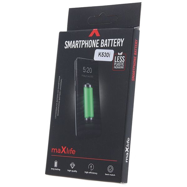Maxlife battery for Sony Ericsson K530i / K550i / K800i / BST-33 1000mAh 5900495763235