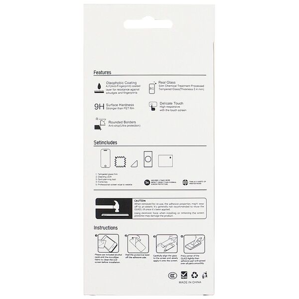 Tempered glass 2,5D for Huawei P30 Lite 10in1 5900495753144