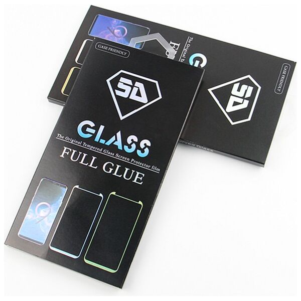 Tempered glass 5D for Huawei P30 Pro black frame 5900495759245
