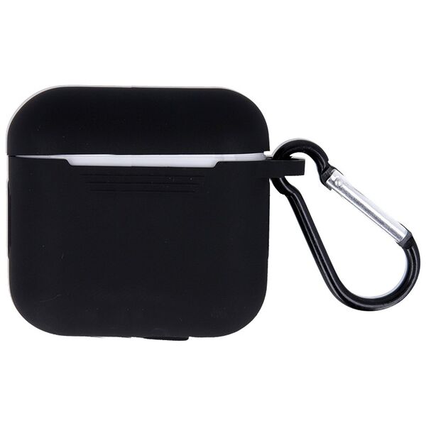 Case for Airpods Pro black with hook 5900495825421