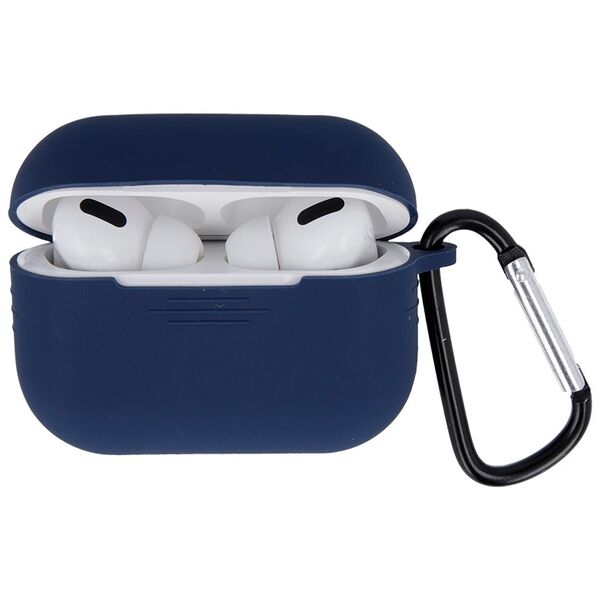 Case for Airpods Pro dark blue with hook 5900495825452
