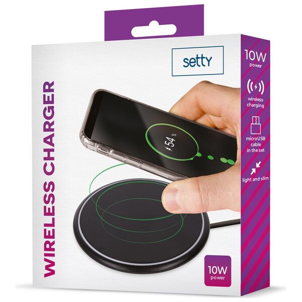 Setty wireless charger 10W 5900495879684
