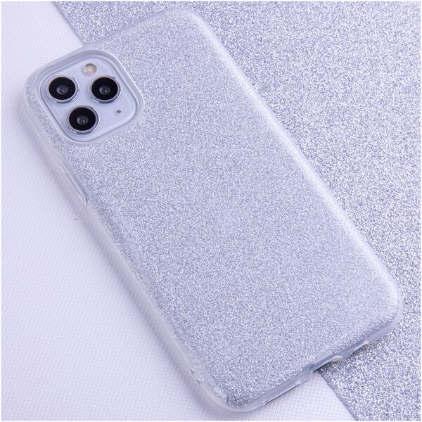 Glitter 3in1 case for iPhone 12 / 12 Pro 6,1&quot; silver 5900495874641
