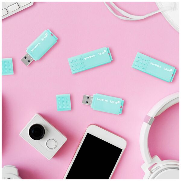 Goodram pendrive 64GB USB 3.0 UME3 Care light green 5908267961452