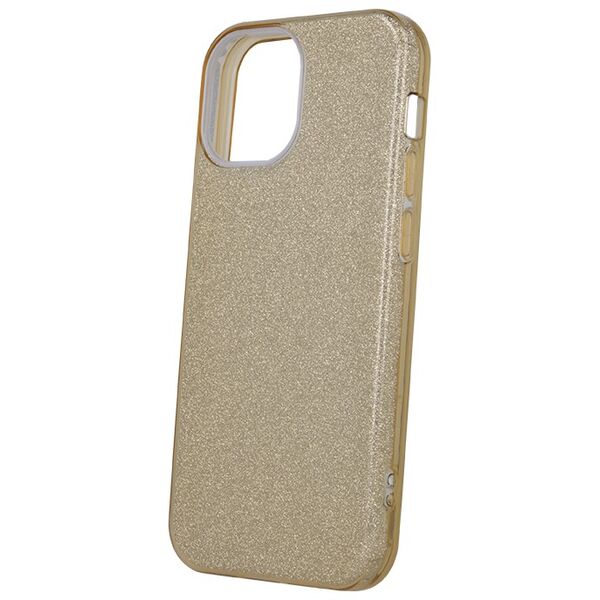 Glitter 3in1 case for iPhone 13 Mini 5,4&quot; gold 5900495932976