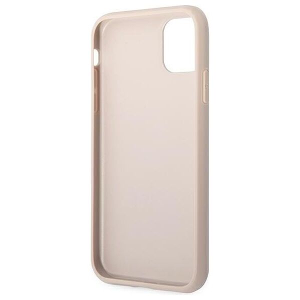 Guess case for iPhone 11 GUHCN61G4GFPI pink hardcase PU 4G Classic 3666339016241