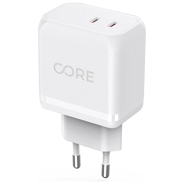 Forever CORE SMART PD wall charger 2xUSB-C 45W 5900495030801