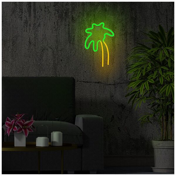 Neon LED Light PALM green orange NNE04 Neolia 5900495064103
