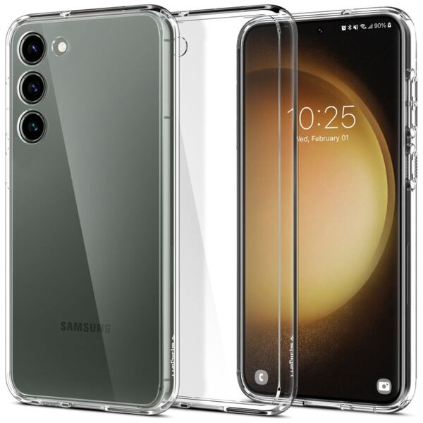 Spigen Ultra Hybrid case for Samsung Galaxy S23 crystal clear 8809896741118