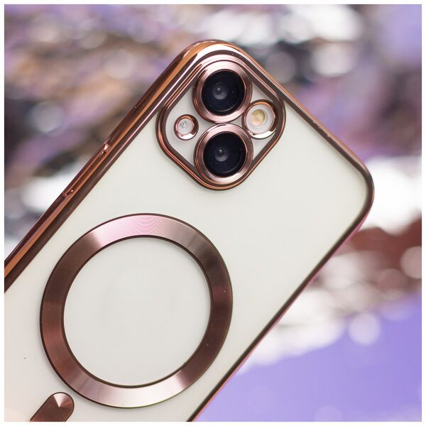 Color Chrome Mag case for iPhone 13 6,1&quot; rose gold 5900495070784