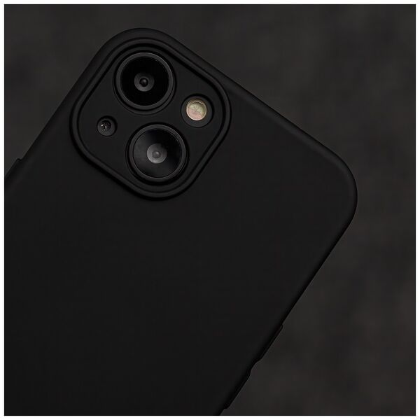 Silicon case for Samsung Galaxy A54 5G black 5900495057112