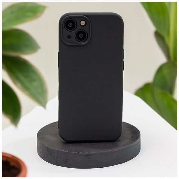 Silicon case for iPhone 15 Pro 6,1&quot; black 5900495269003