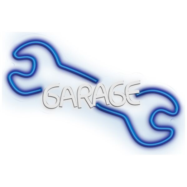 Neon PLEXI LED GARAGE blue white NNE22 Neolia 5900495546203