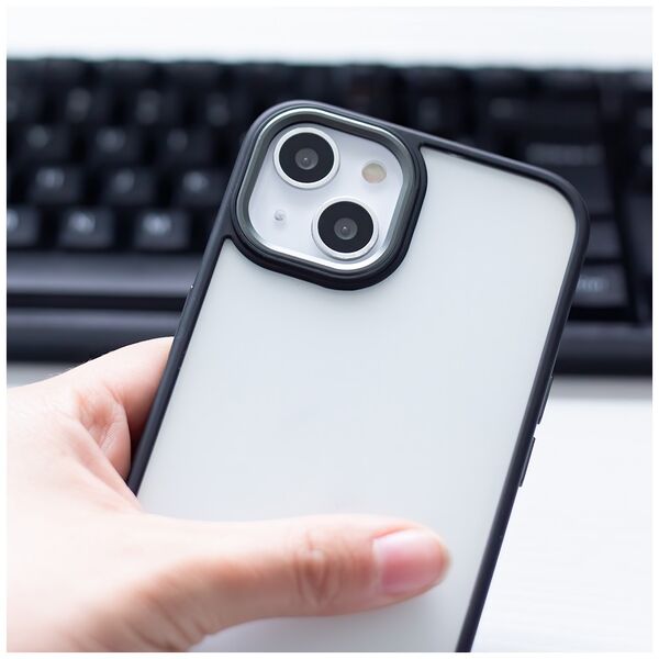 Satin Matt case for Samsung Galaxy S24 Plus black 5907457711389