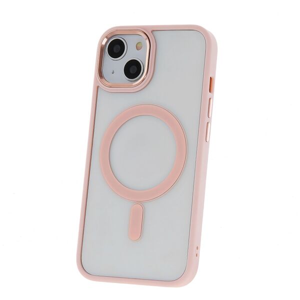 Satin Clear Mag case for iPhone 11 pink 5907457714175