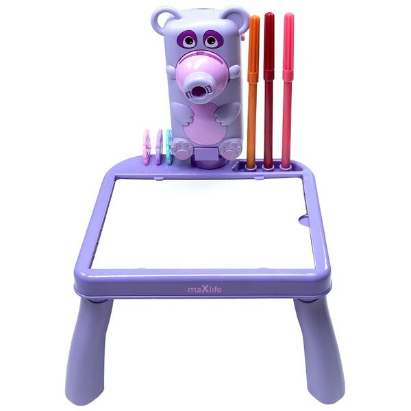 Maxlife projector with drawing table MXDP-100 purple 5907457737013