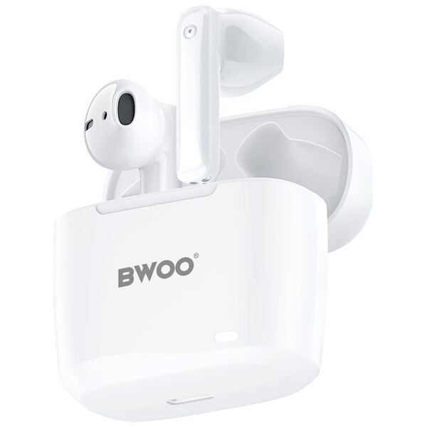 BWOO wireless TWS earphones BW94-WH white 6933654811613