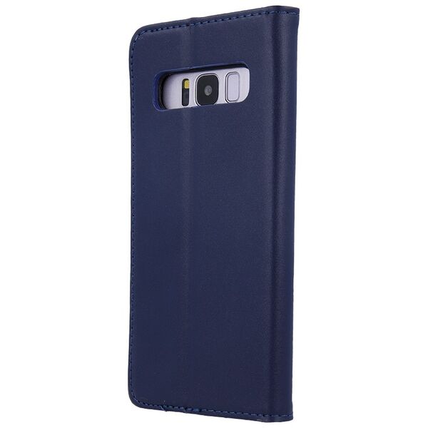 Genuine Leather Smart Pro for iPhone 16 Pro 6,3&quot; navy blue 5907457795211