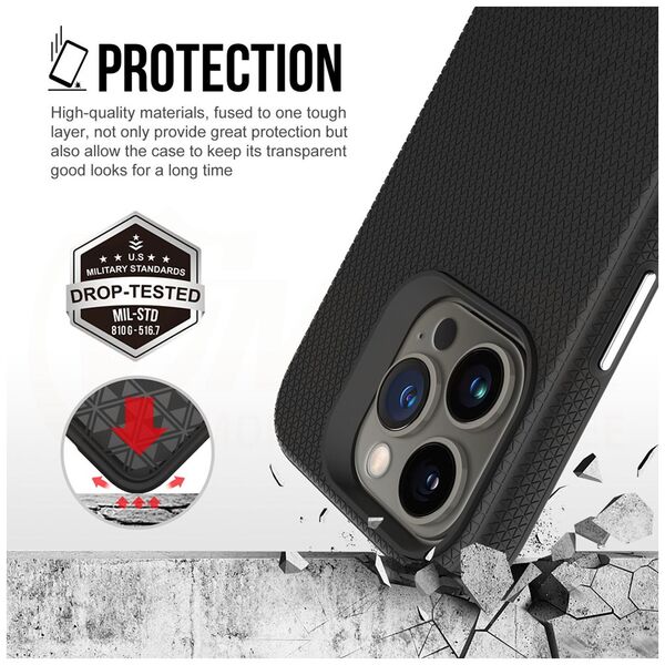 Vmax Triangle case for iPhone 16 Plus 6,7&quot; black 6976757304422