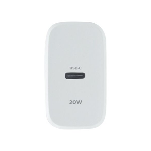 Maxlife MXTC-10-20C PD QC charger 1x USB-C 20W white 5907457789821
