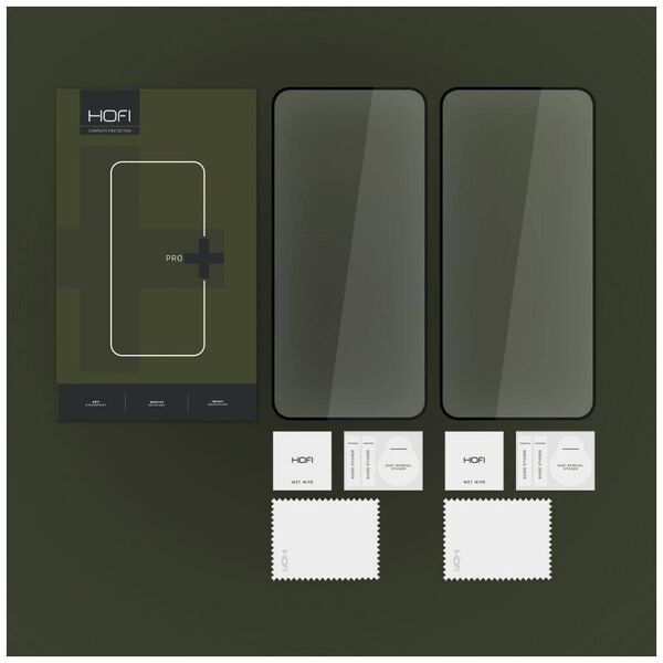 Tempered Glass SAMSUNG GALAXY S24+ HOFI Glass Pro+ 2-pack black 5906203690367