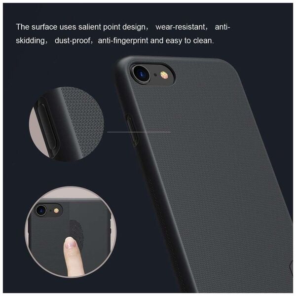 Nillkin Nillkin - Super Frosted Shield - iPhone 7 / 8 / SE 2, SE 2020 / SE 3, SE 2022 - Black 6902048148109 έως 12 άτοκες Δόσεις