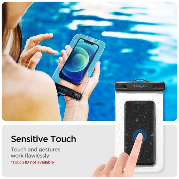 Spigen Spigen - (2 pack) Waterproof Case (A601) - IPX8, for Phone 3.5 - 7" - Clear 8809756648588 έως 12 άτοκες Δόσεις