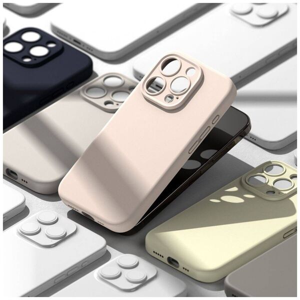 Case APPLE IPHONE 15 PRO Ringke Silicone MagSafe pink 8809919307925