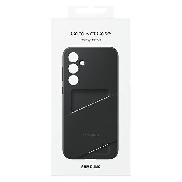 Samsung Card Slot Cover case for Samsung Galaxy A35 5G black 8806095542492
