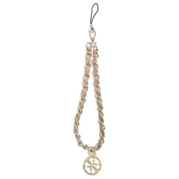 Guess Strap GUSTSAS4P pink Chain Metal 4G Charm 3666339048396