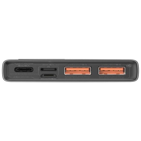 Baseus power bank Adaman 22,5W 10000mAh black 6932172618292