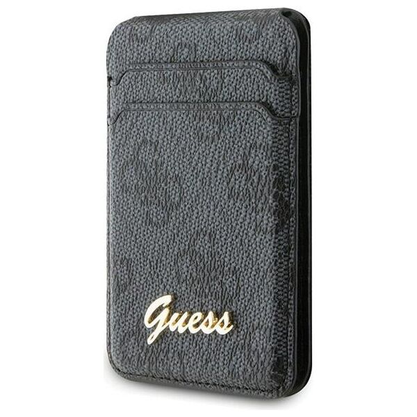 Guess wallet GUWMSHG4SHK black Cardslot Magsafe Stand 4G Classic 3666339170417
