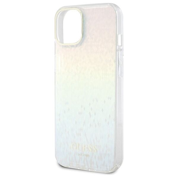 Guess case for iPhone 15 6,1&quot; GUHCP15SHDECMI HC IML Faceted Mirror Disco Iridescent 3666339172312