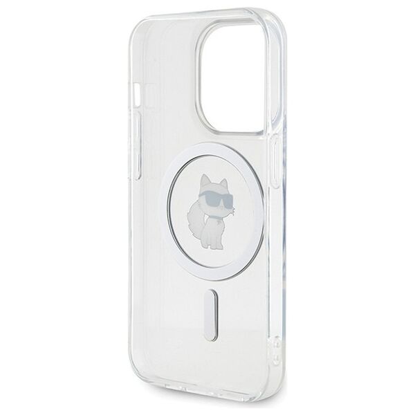 Karl Lagerfeld case for iPhone 15 Pro 6,1&quot; KLHMP15LHFCCNOT transparent HC Magsafe IML C 3666339162412