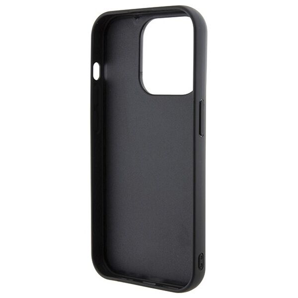 Karl Lagerfeld case for iPhone 15 Pro 6,1&quot; KLHCP15L3DMKRLK black HC 3D Multi Logo 3666339164331
