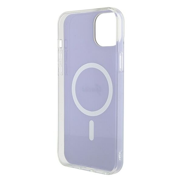Guess case for iPhone 15 Plus 6,7&quot; GUHMP15MHITSU purple HC IML MAGSAFE IRIDESCENT 3666339154790