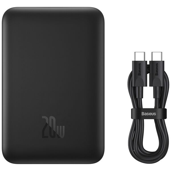 Baseus power bank magnetic Mini 20W 10000mAh black 6932172620622
