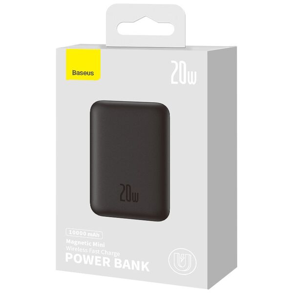 Baseus power bank magnetic Mini 20W 10000mAh black 6932172620622