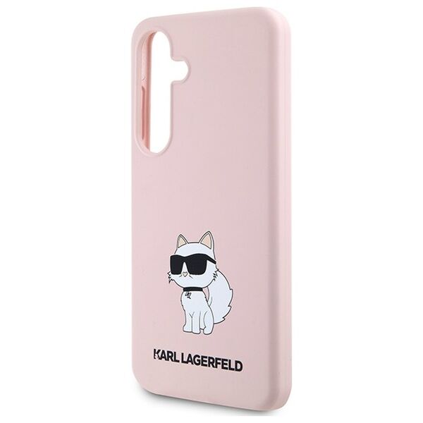 Karl Lagerfeld case for Samsung Galaxy S24 Plus KLHCS24MSNCHBCP pink HC SILICONE NFT CHOUPETTE 3666339242367