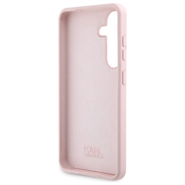 Karl Lagerfeld case for Samsung Galaxy S24 Plus KLHCS24MSNCHBCP pink HC SILICONE NFT CHOUPETTE 3666339242367