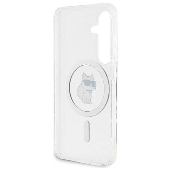 Karl Lagerfeld case for Samsung Galaxy S24 KLHMS24SHFCCNOT transparent HC MAGSAFE IML C 3666339243111
