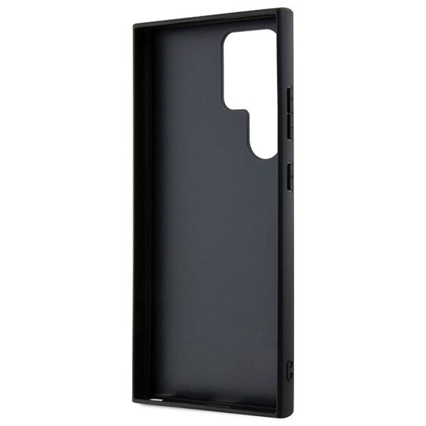 BMW case for Samsung Galaxy S24 Ultra black Leather Carbon 3666339242671