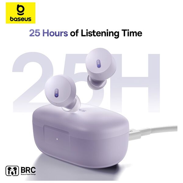 Baseus Bowie E18 True Wireless Earphones Star Purple 6932172657239