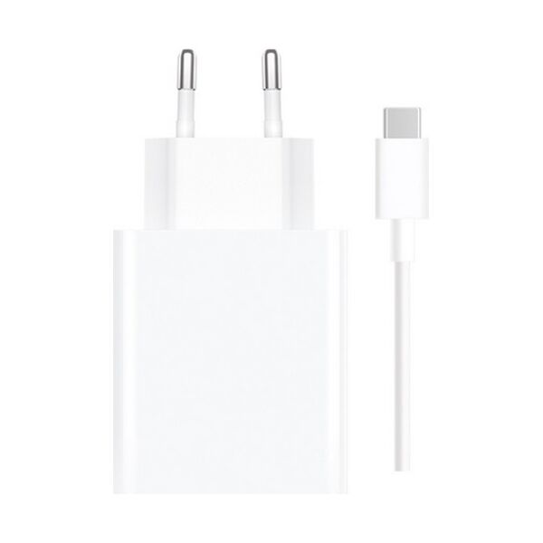 Xiaomi Travel Charger Combo fast charger USB-A 33W PD + USB cable - USB Type C white (BHR6039EU) 6934177784330