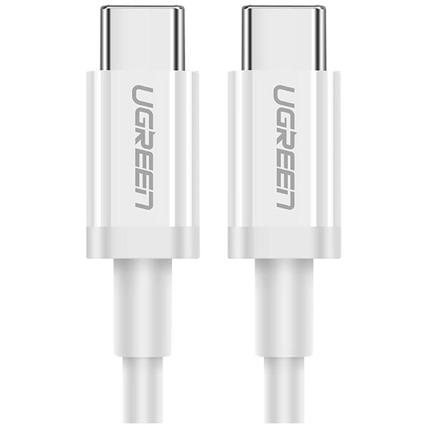 Ugreen US264 60517 USB-C / USB-C PD QC AFC cable 0.5m - white 6957303865178