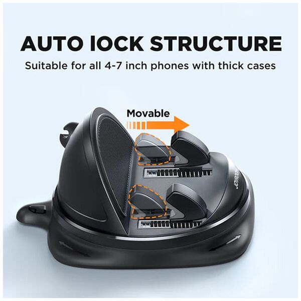 JoyRoom Suction Cup Board Holder - JoyRoom (JR-ZS354) - Black 6956116768393 έως 12 άτοκες Δόσεις